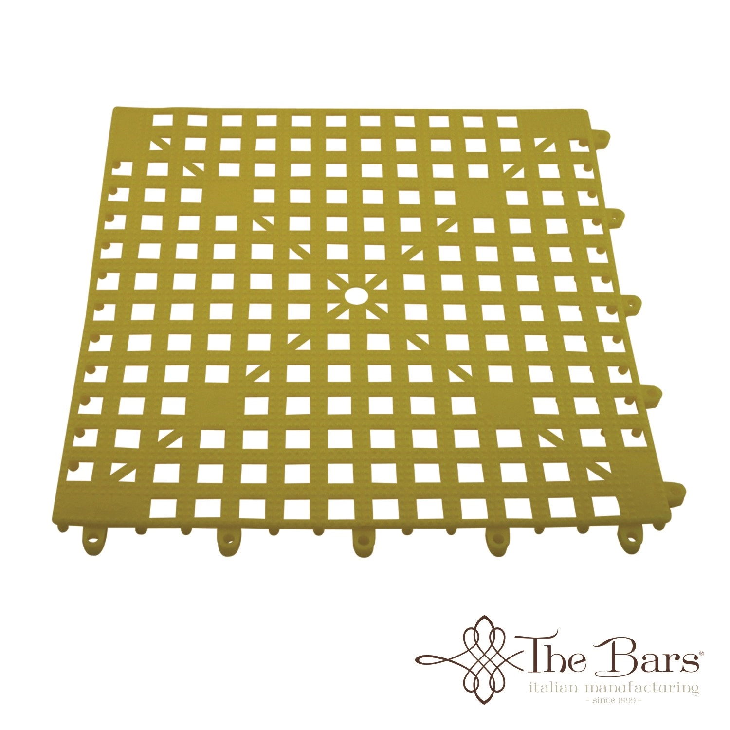 Tapis Interlocking Yellow