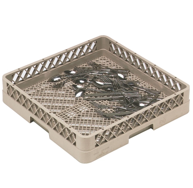 Universalkorb feinmaschiger Boden beige 50x50x10cm