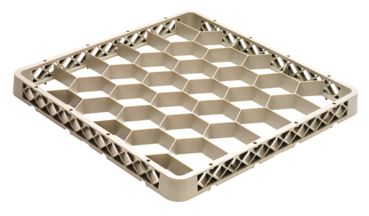 Rehausse p. panier à verres 30 compartiments H4cm beige