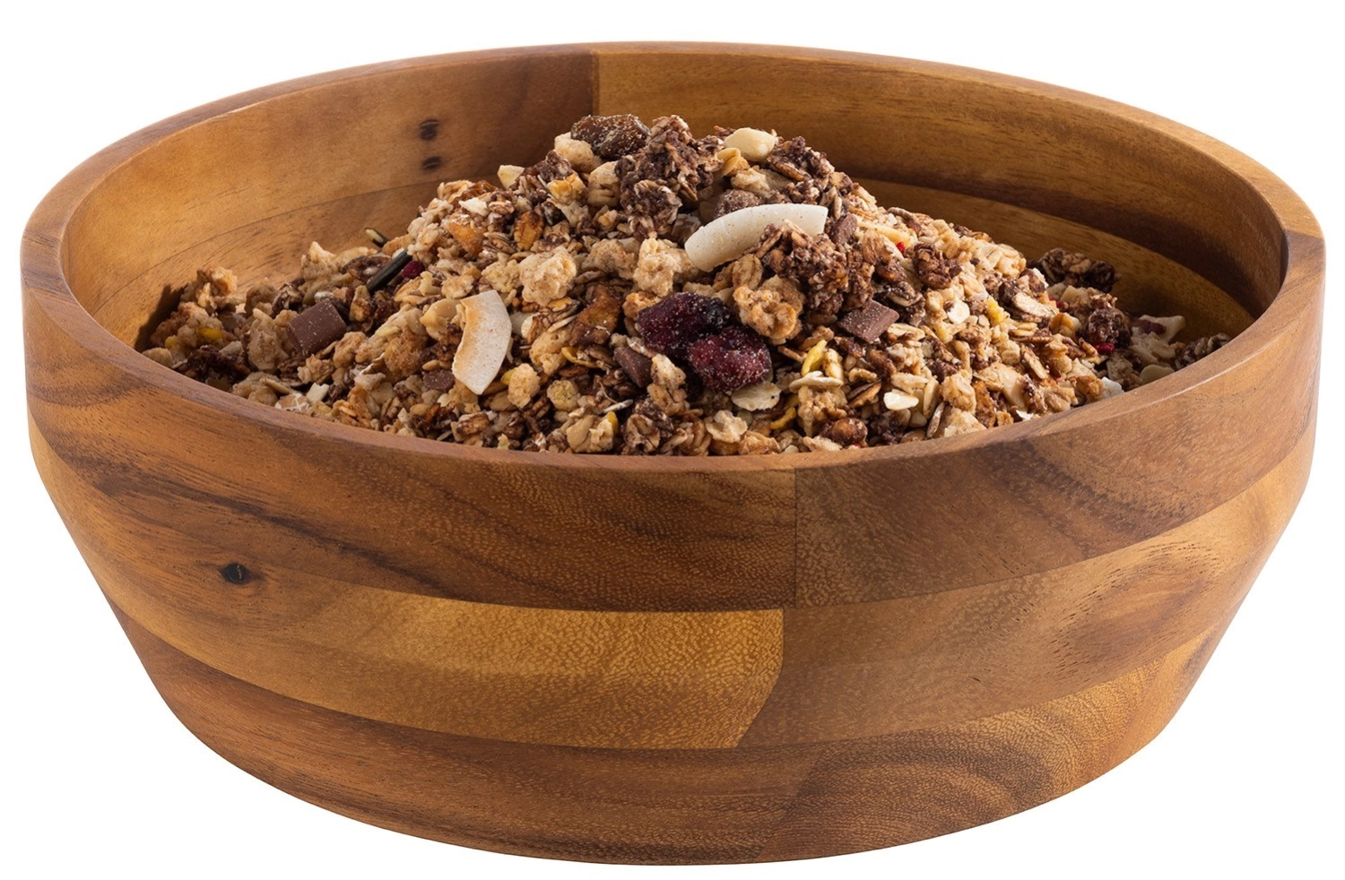 Schale Acacia D25cm H8.5cm, 2.5L