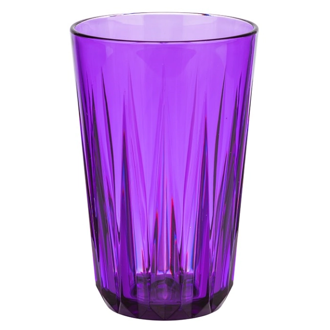 Gobelet crystal violet d8cm h12.5cm, 300ml