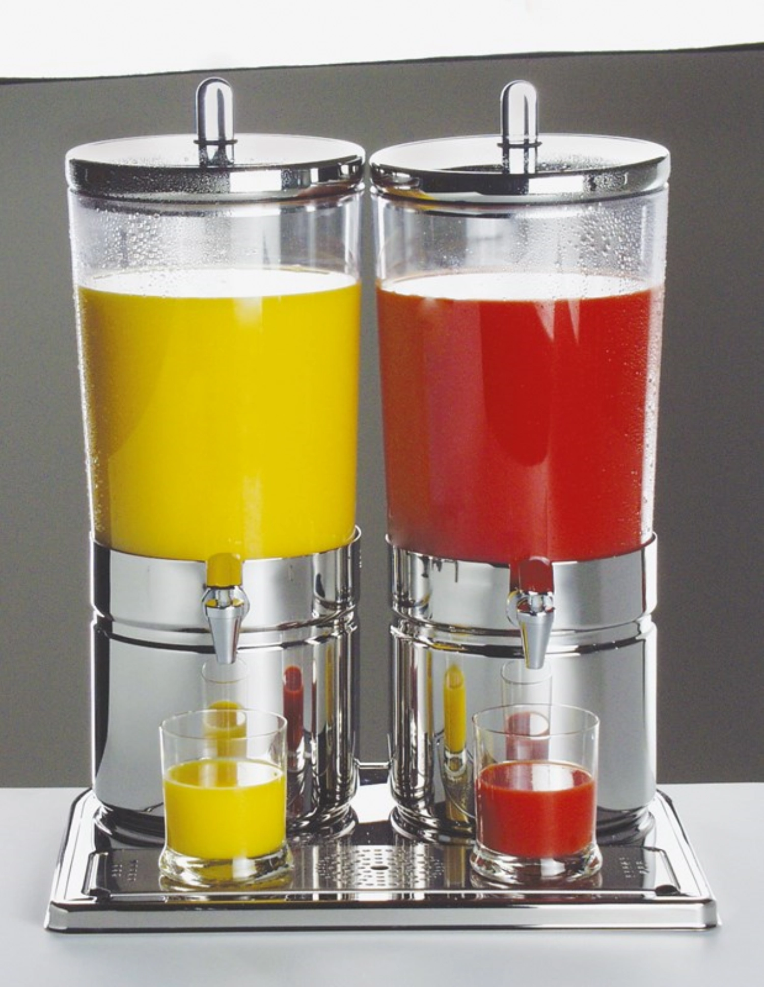 Saftdispenser Top Fresh Duo 2x6lt., 42x35cm H: 52cm