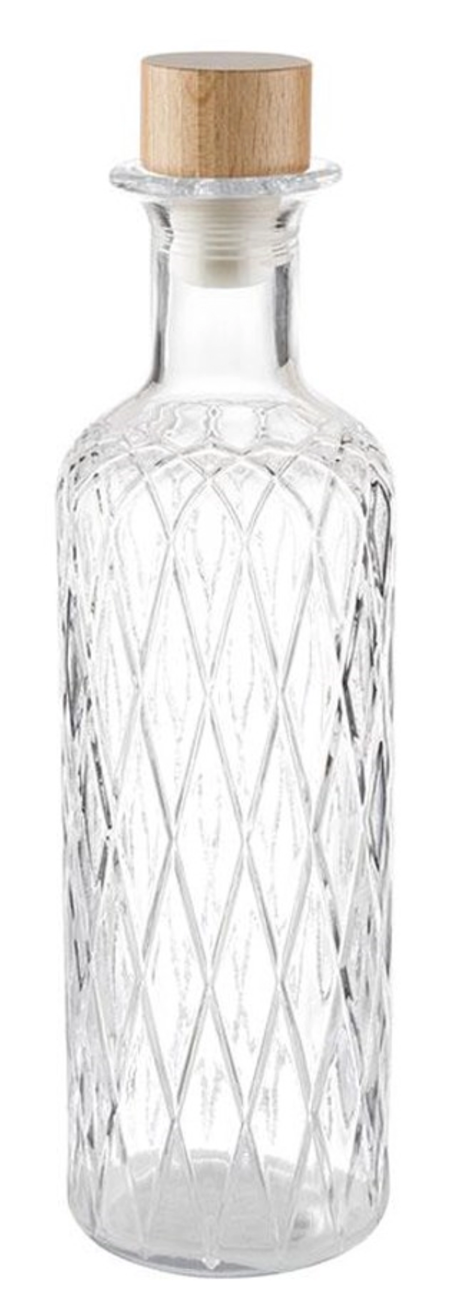 Glaskaraffe DIAMOND D8cm H28cm 0,8lt