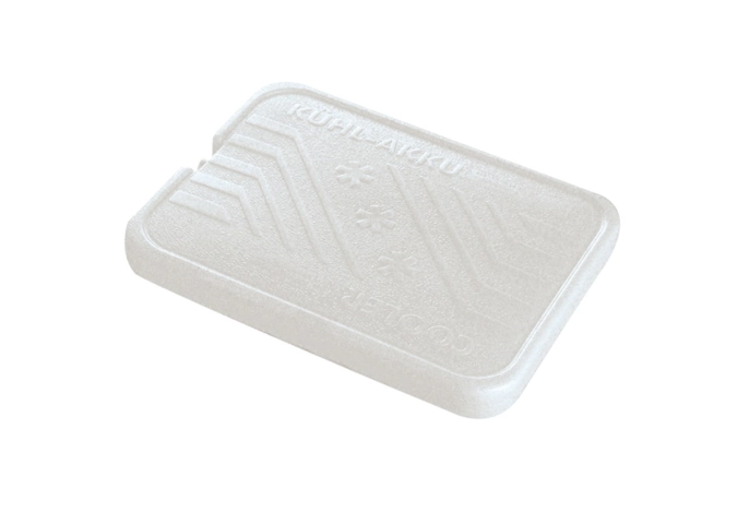 Kühlakku 25x 9cm, H2.5cm, weiss