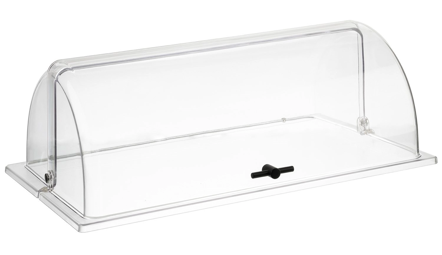 GN 1/1 Rolltophaube mit schwarzem Griff