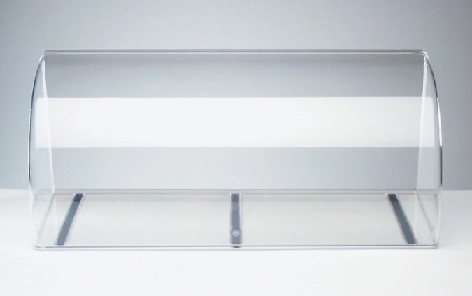 Vitrine / Thekenaufsatz, ca. 63.5x25cm, H25cm