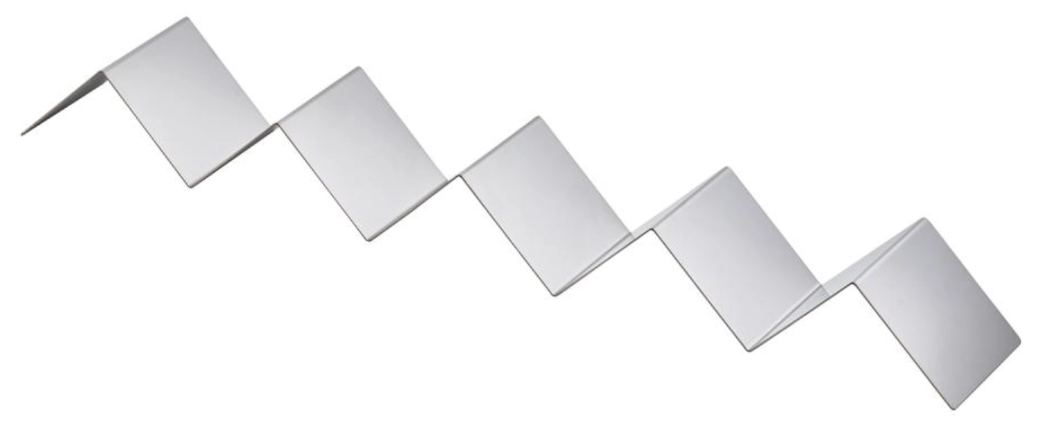Snackpresenter mit 4 Fächer 56x8cm H5.5cm