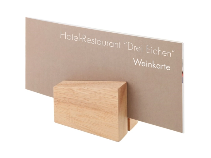 Set de 2 supports pour menu de table