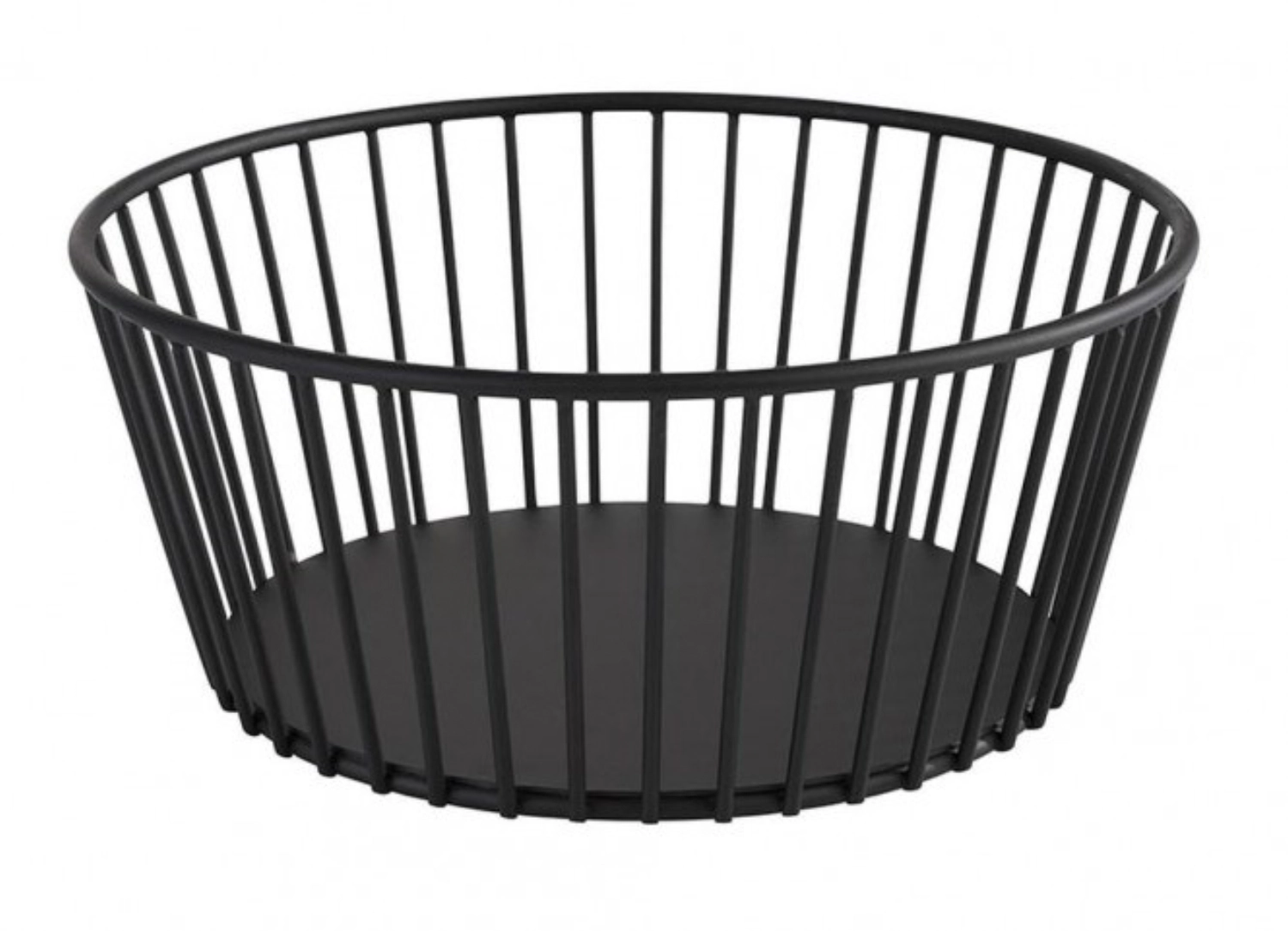 Korb Urban D20cm H8.5cm, schwarz