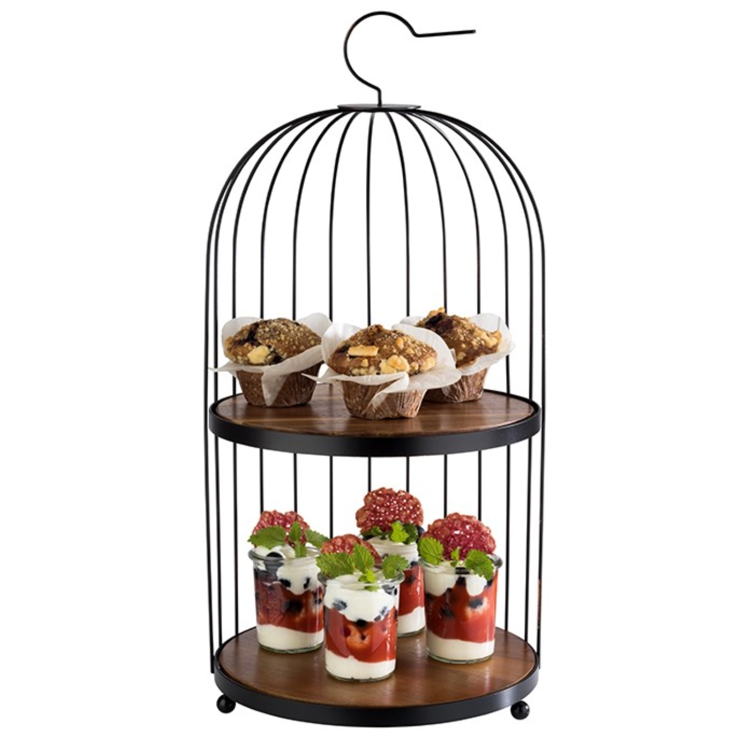 Présentoir buffet birdcage