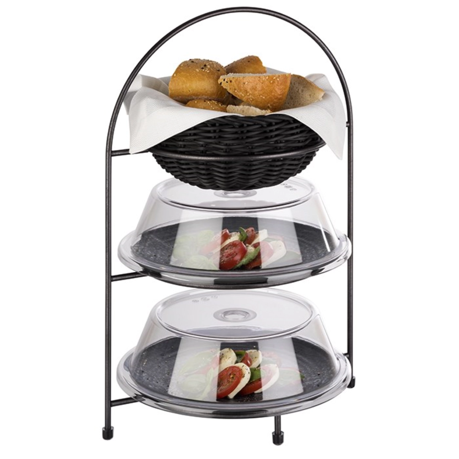 Présentoir à assiettes industrial