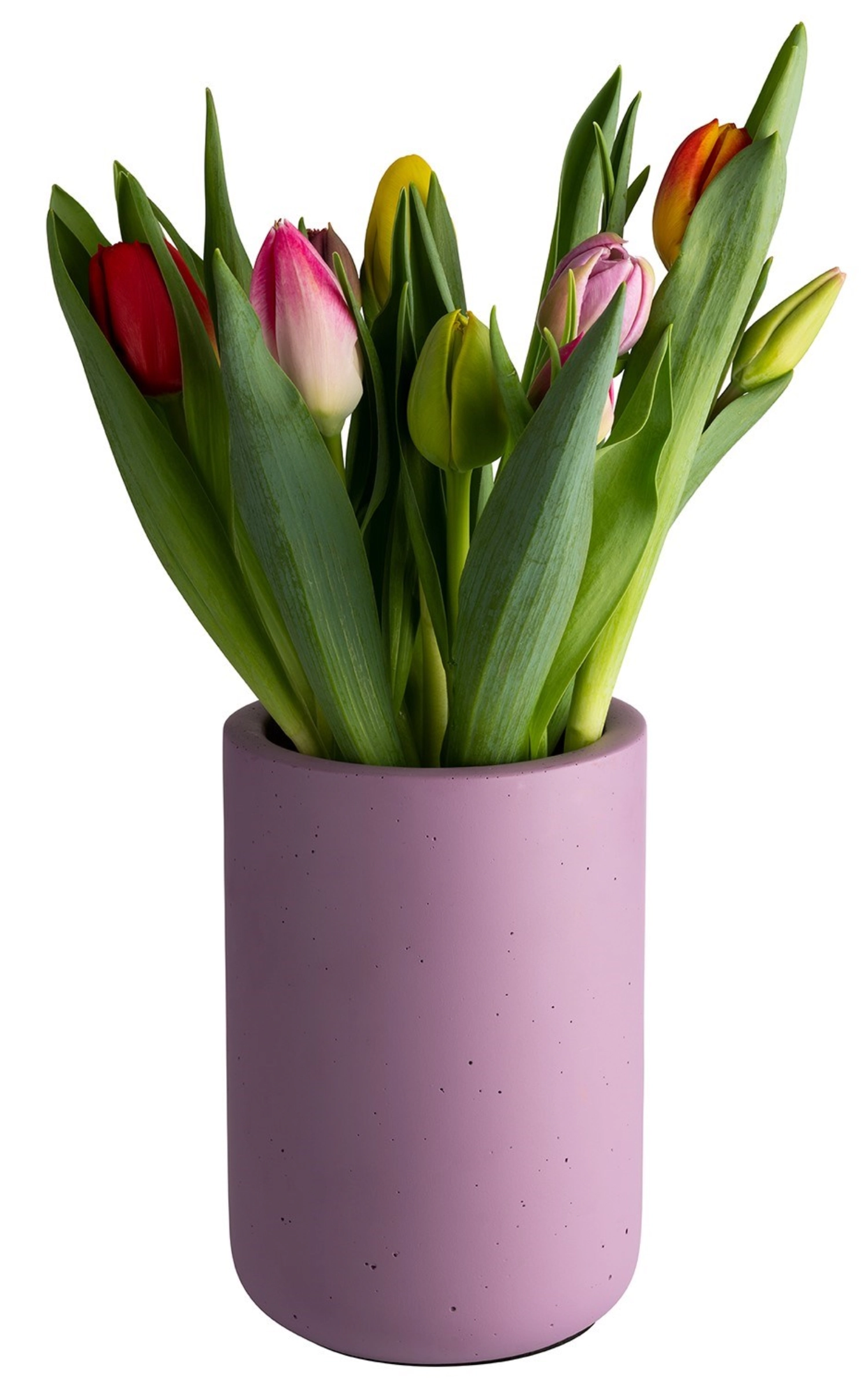 Seau à bouteilles ELEMENT, D12cm, H19cm, rose