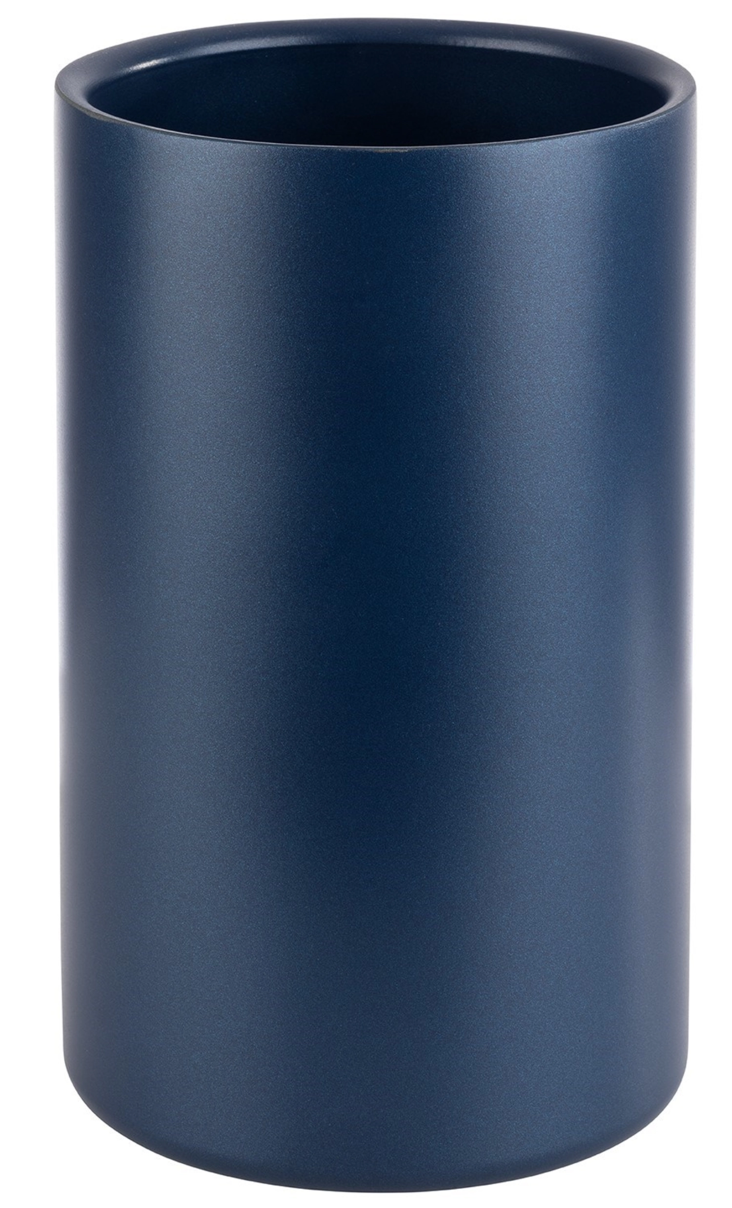 Rafraîchisseur de bouteille double paroi, D12cm, H20cm, bleu