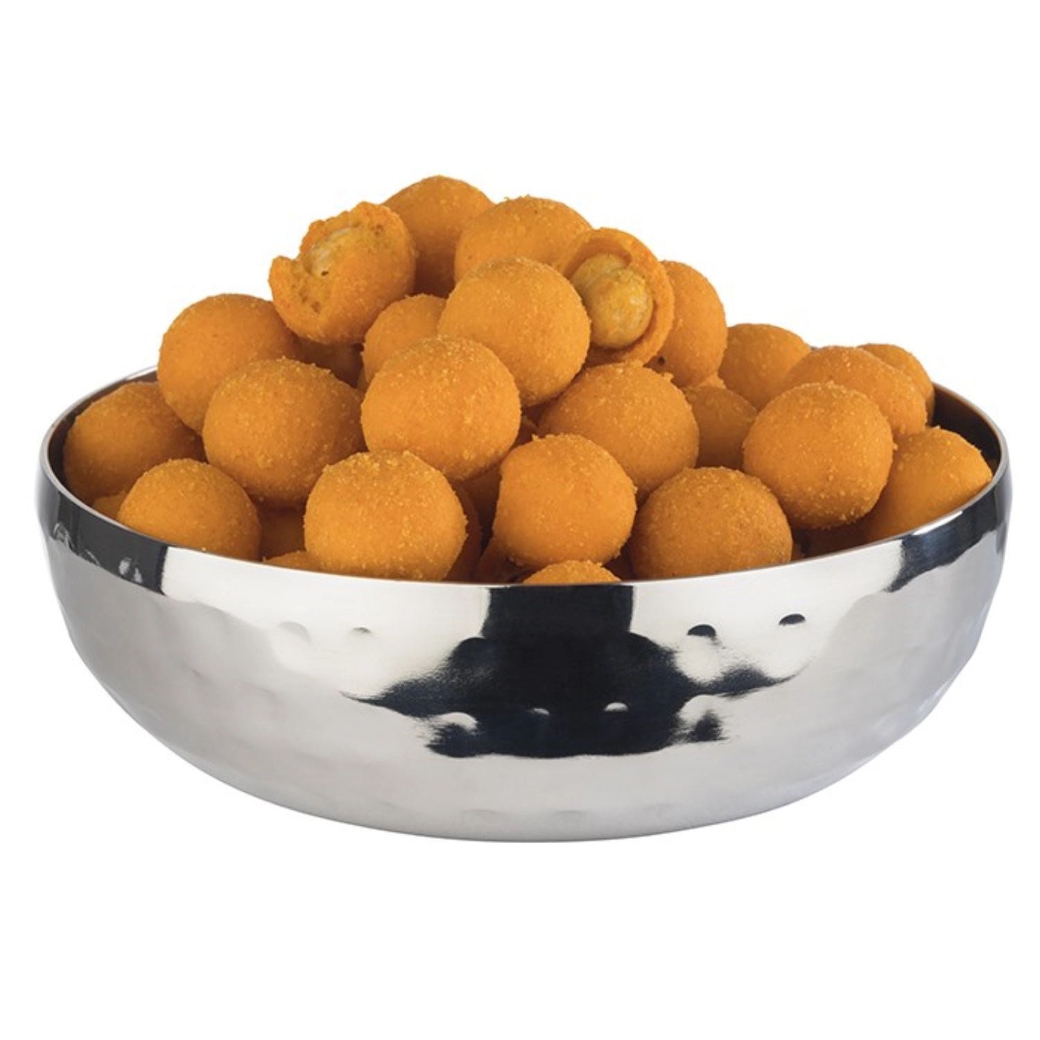 Schale 0.15l D9.5cm, H3cm, gehämmert