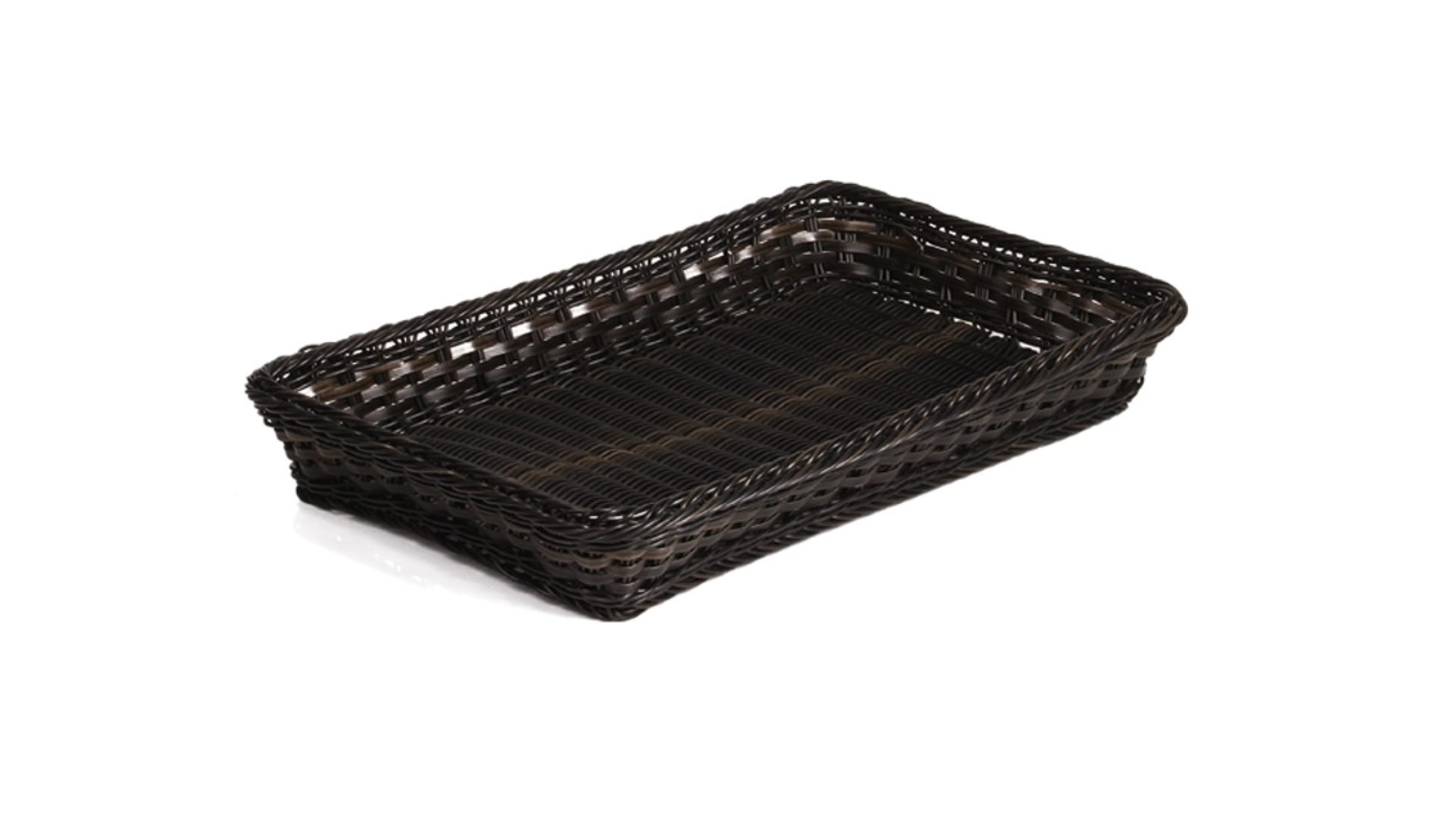 GN Line Korb GN 1/6 17.6x16.2cm H6.5cm schwarz-braun PP