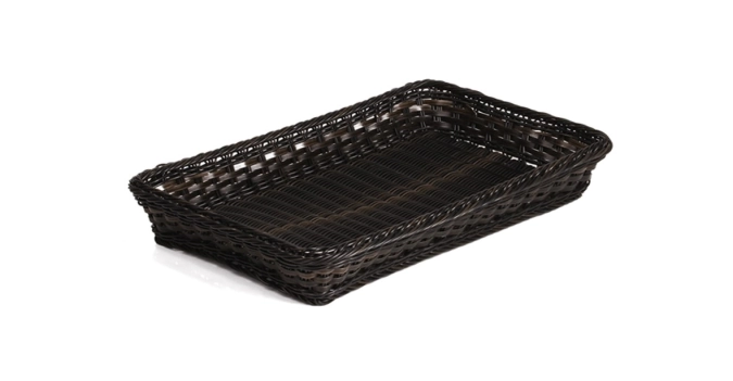 GN 1/1 Korb H6.5cm schwarz-braun