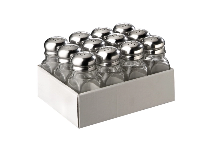 Jeu de 12 salières/poivrières