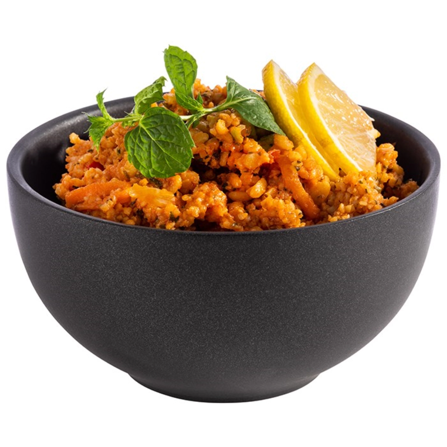 Bowl Levante D12cm H6.5cm, schwarz-grau