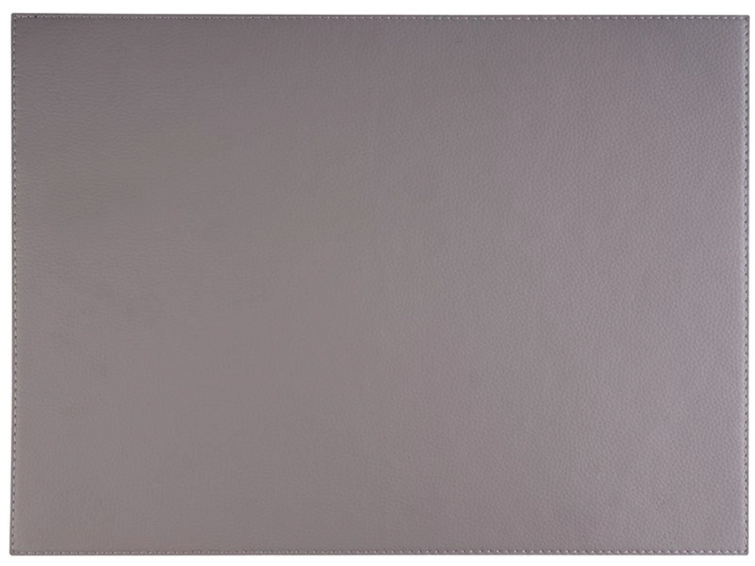 Tischset KUNSTLEDER 45x32,5cm grau