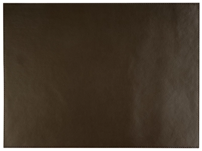 Tischset KUNSTLEDER 45x32,5cm braun