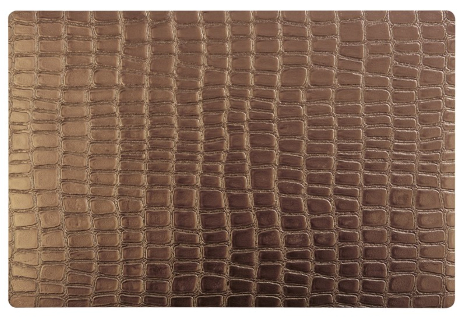 Tischset Croco 45x30cm kupfer