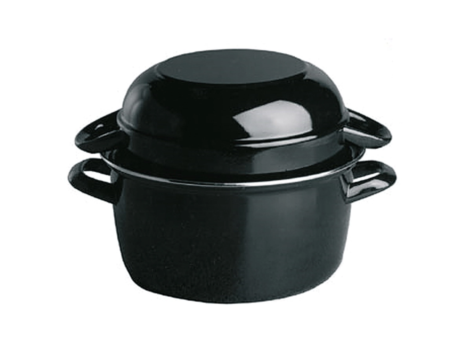 Muscheltopf für 1 kg, Dca. 18cm