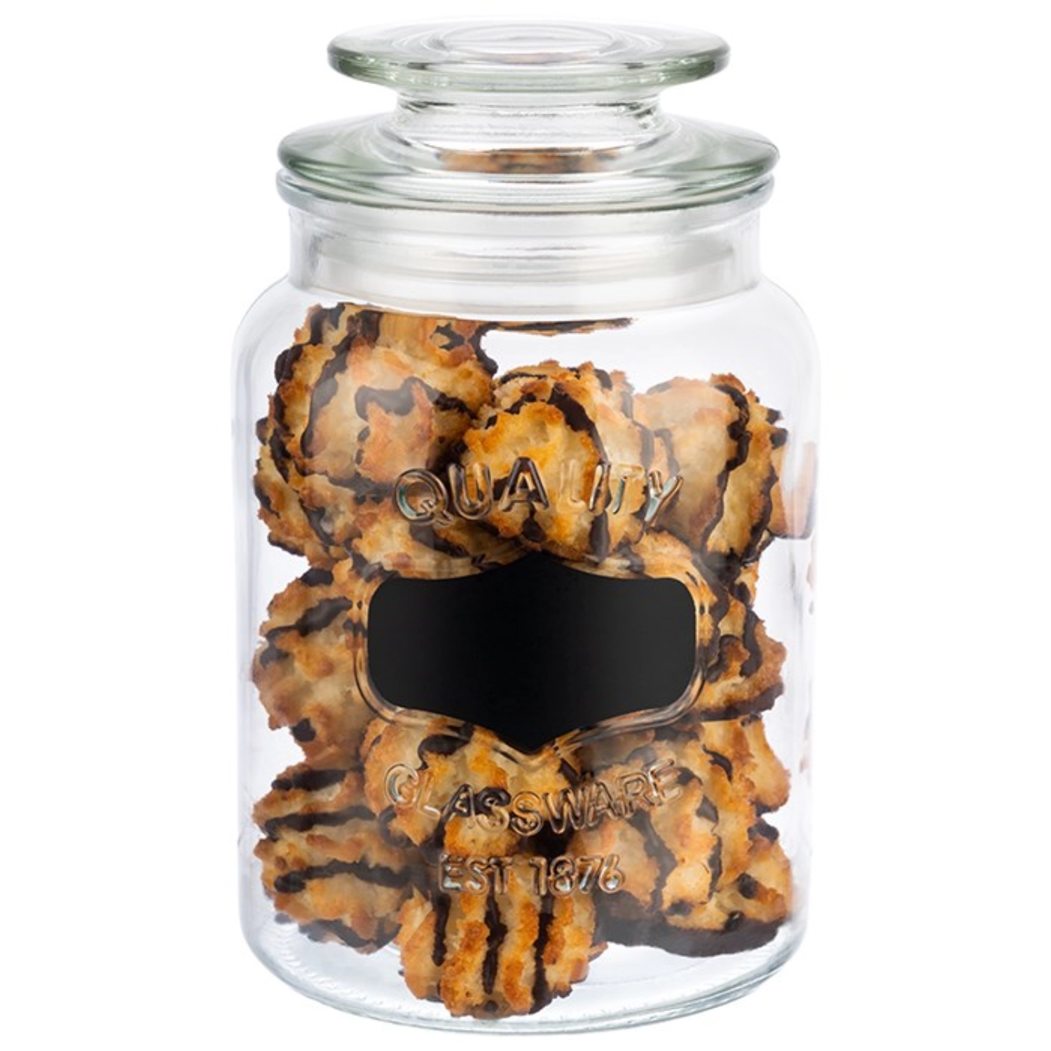 Canister Bocal à provisions D11cm H18cm 1lt.