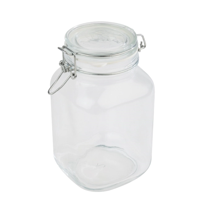 Glas 12x12cm, H22cm, 2 Liter