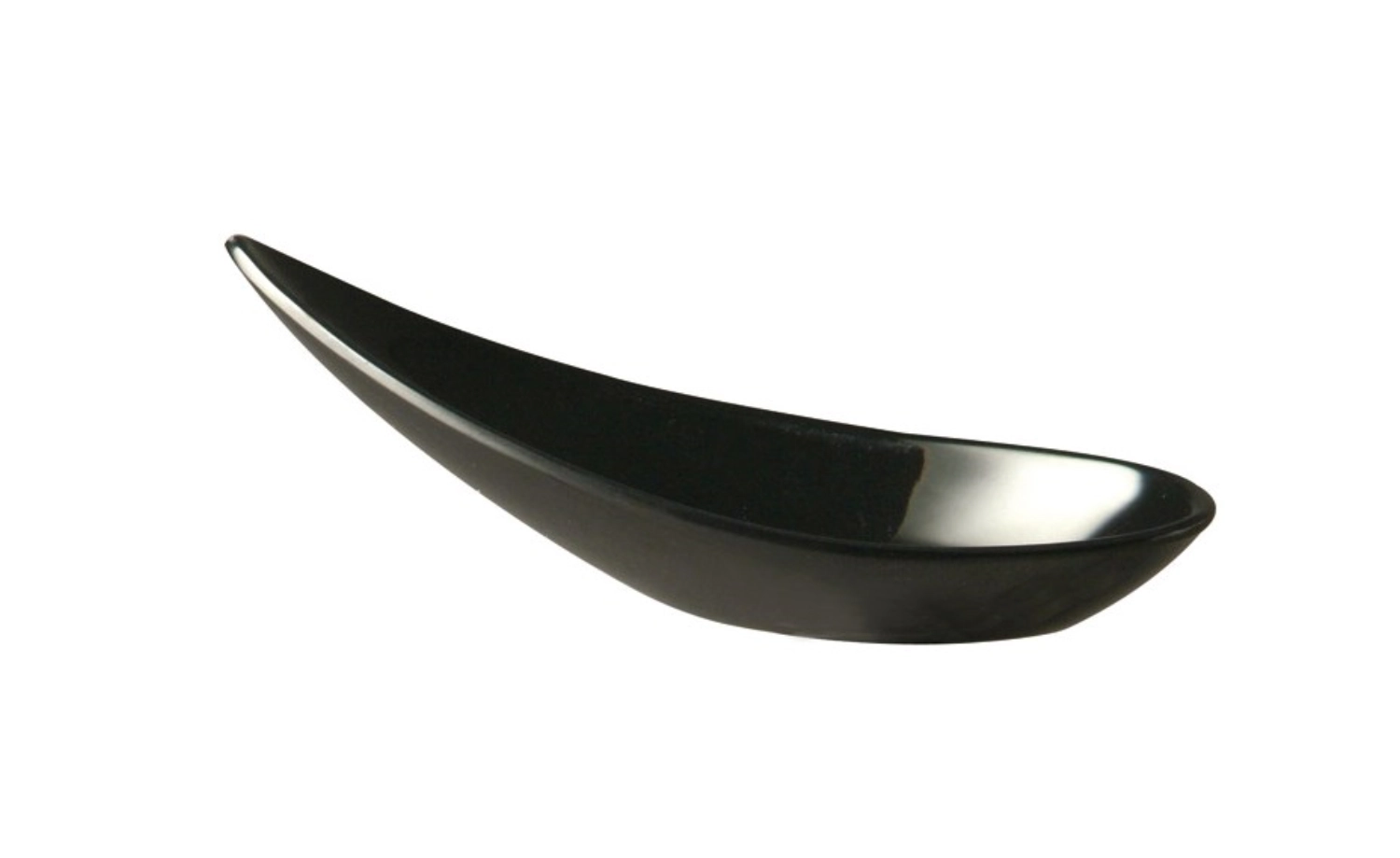 Dip-/Fingerfoodlöffel MingHing, ca. 10.8x4.5cm schwarz