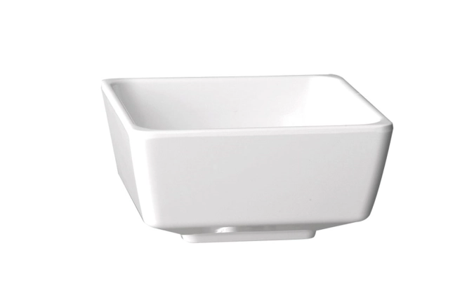Schale FLOAT 19x19cm H9.5cm, weiss