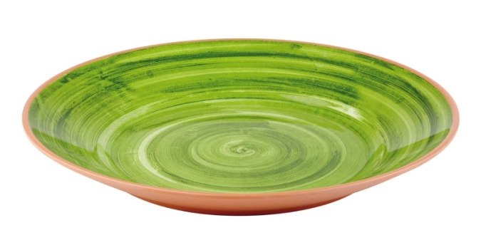 Teller La Vida D40.5cm grün