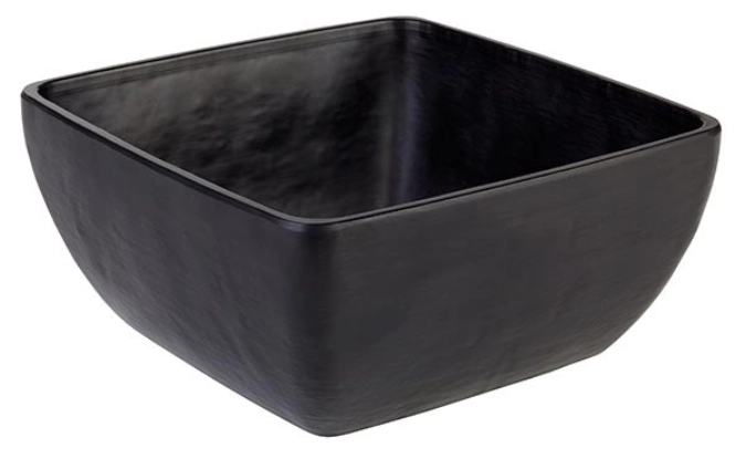 Coupe Slate Mélamine, aspect ardoise, 19x19cm, H9cm