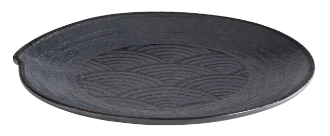 Teller DARK WAVE D22cm H2cm
