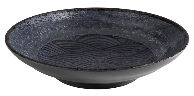 Schüssel DARK WAVE D22,5cm H5cm 0,75lt