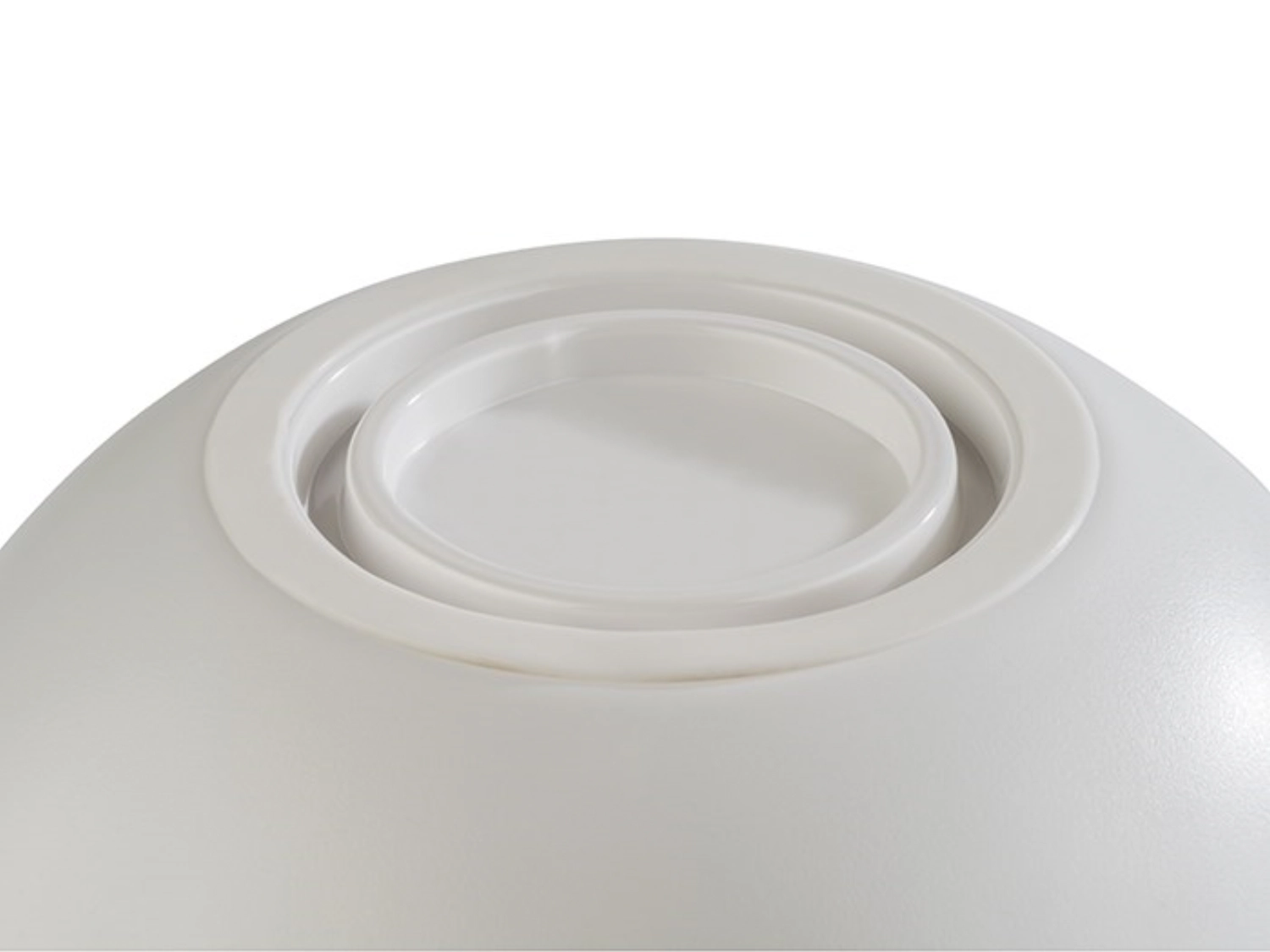 Schale FRIDA weiss/Holzoptik D21.5cm, H7 / 8.5cm