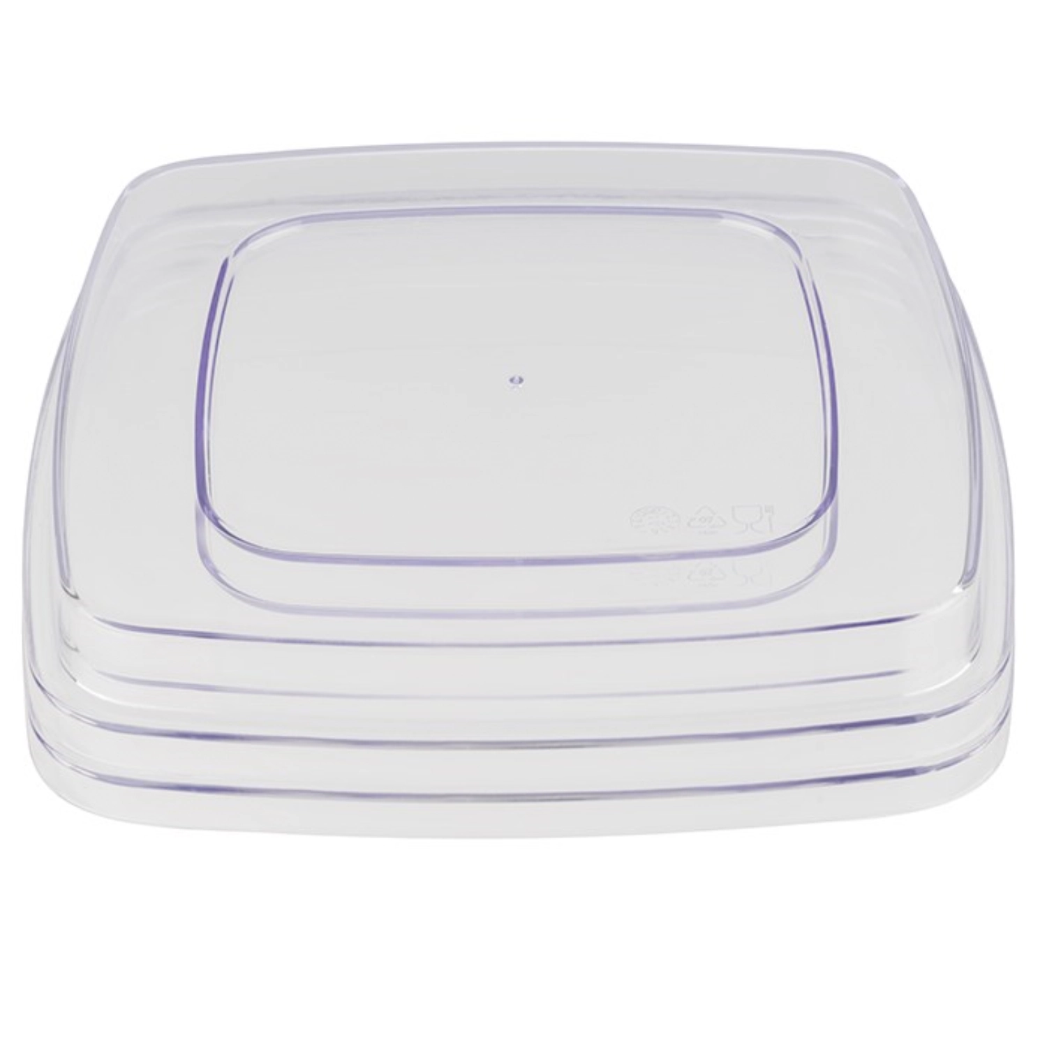 Deckel FRIDA 17x17cm H2.5cm SAN