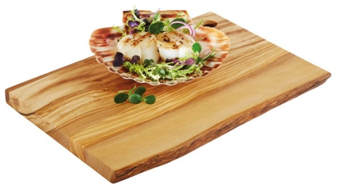 Planche de service en bois d’olivier
