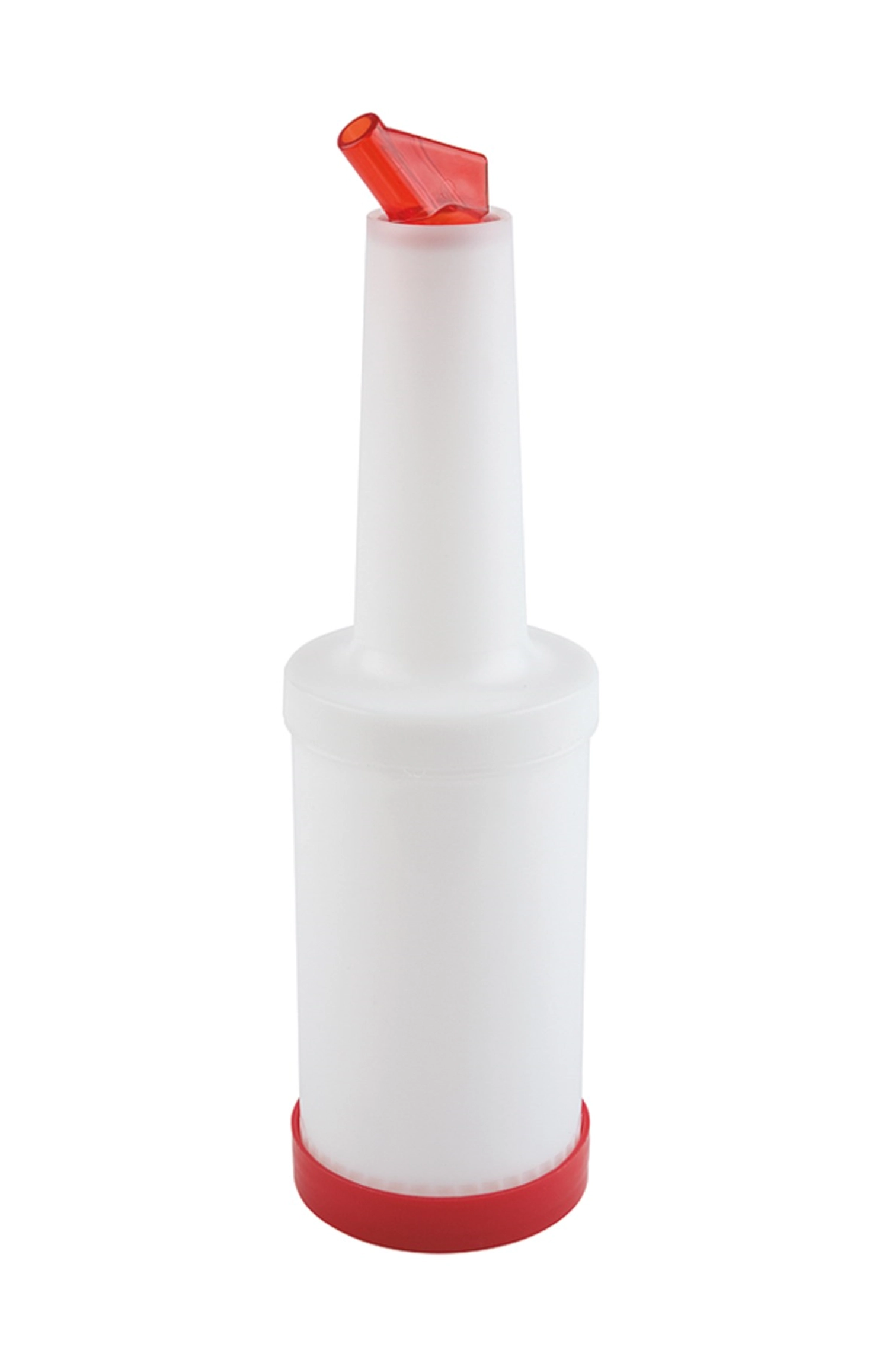Dosierflasche mit Ausgiesser orange 1lt.