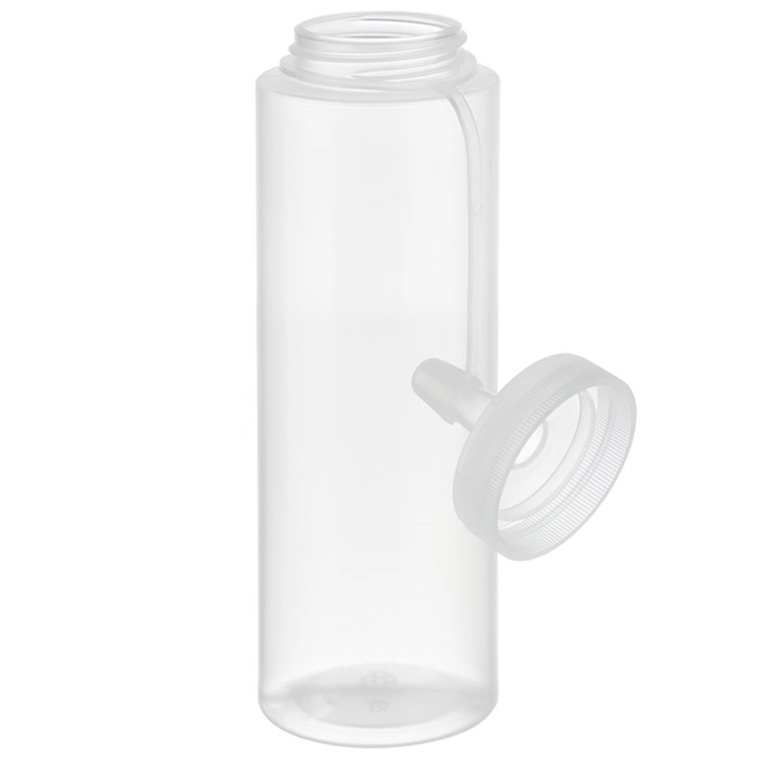 6er Set Quetschflasche transparent D5cm, H18cm, 260ml