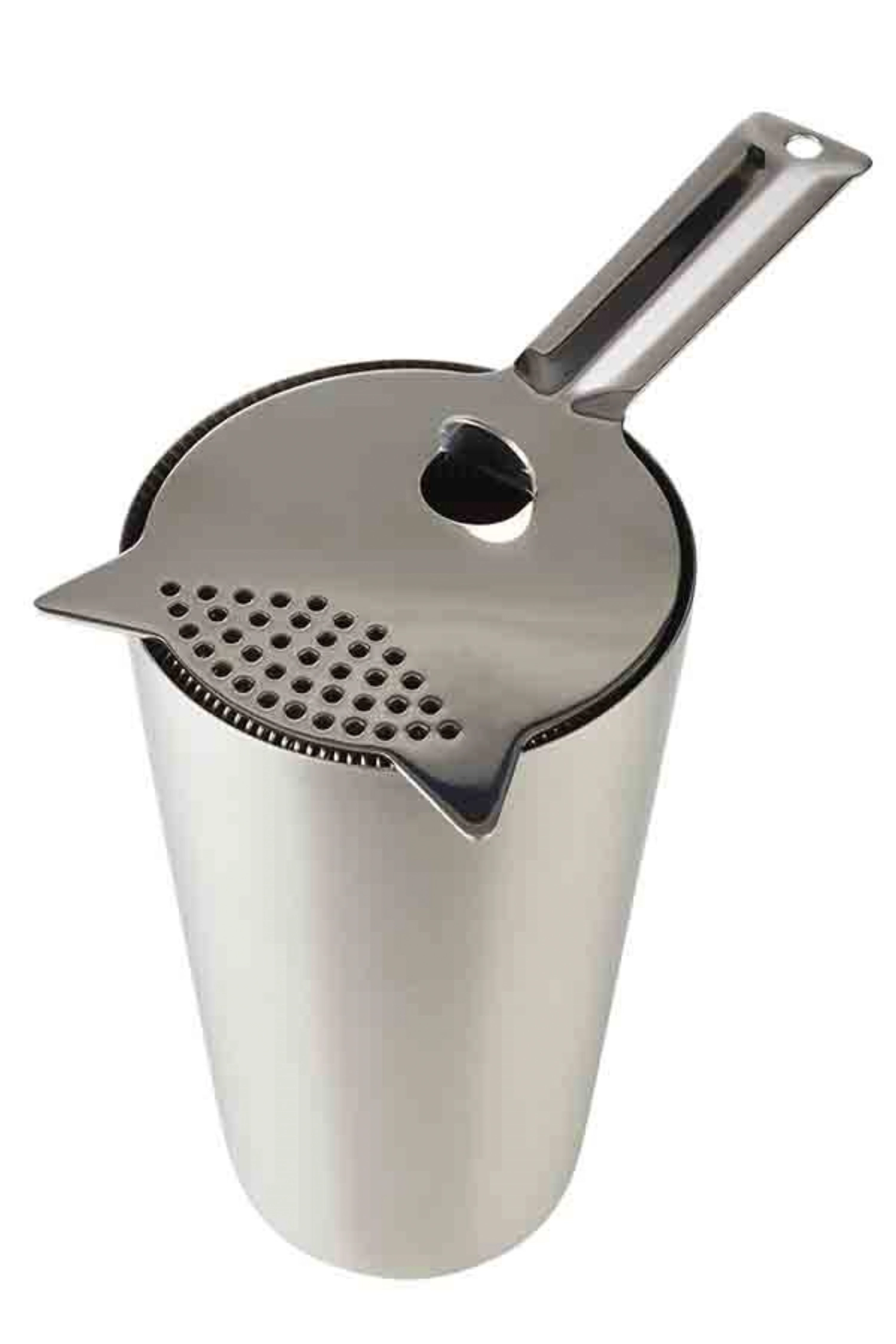 Barsieb Edelstahl D9cm, Griff: 9cm