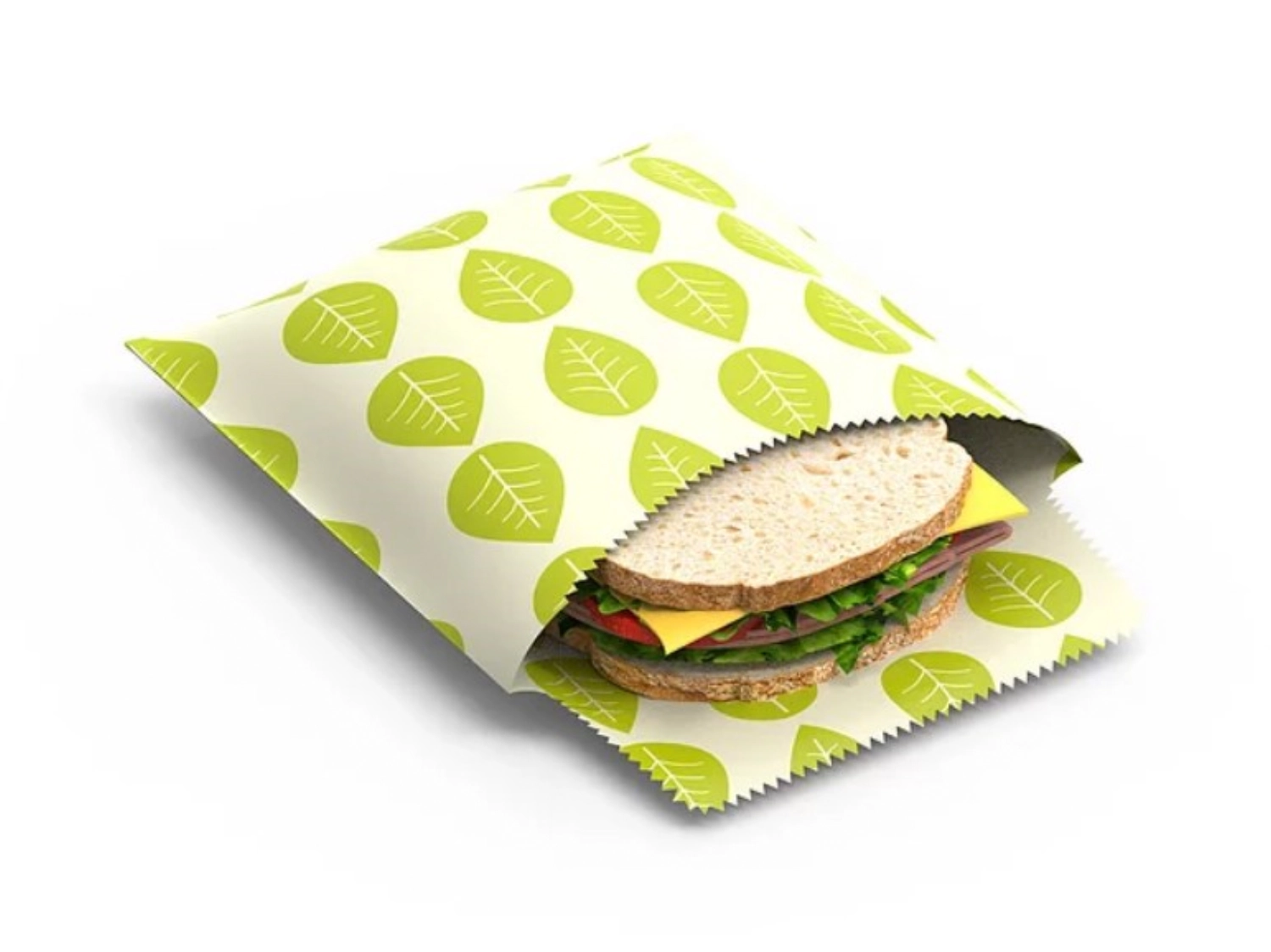 2 x cire végétale sandwich&snack bag vegan, 18x18,18x23c