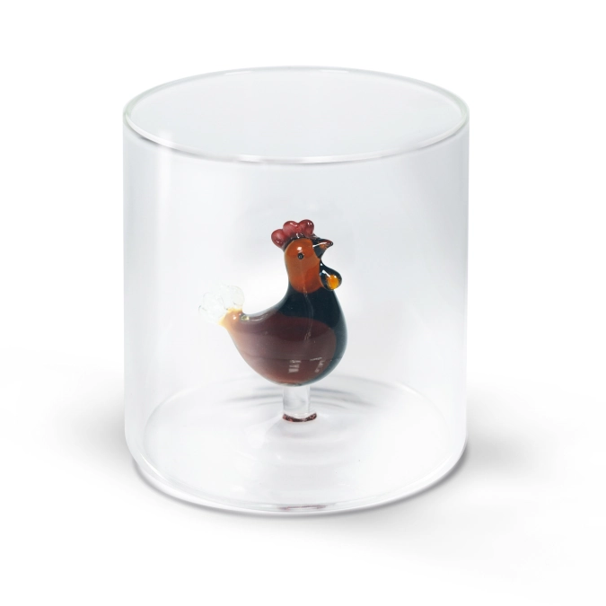 Glas aus Borosilikat 250ml Hahn