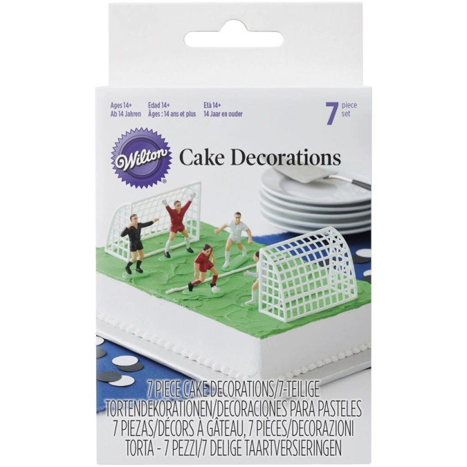 Wilton set de décoration football-soccer set/7