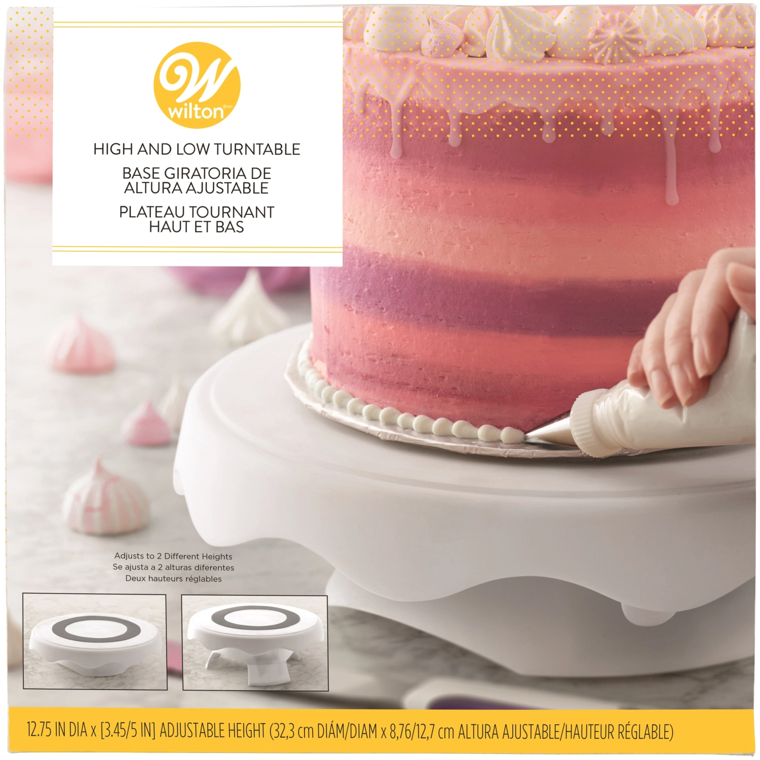 Présentoir à gâteaux rotatif pour gâteaux jusqu'à d28cm – Maison