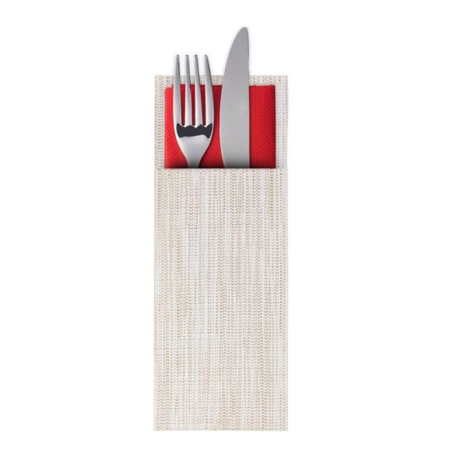 Pochettes à couverts unies