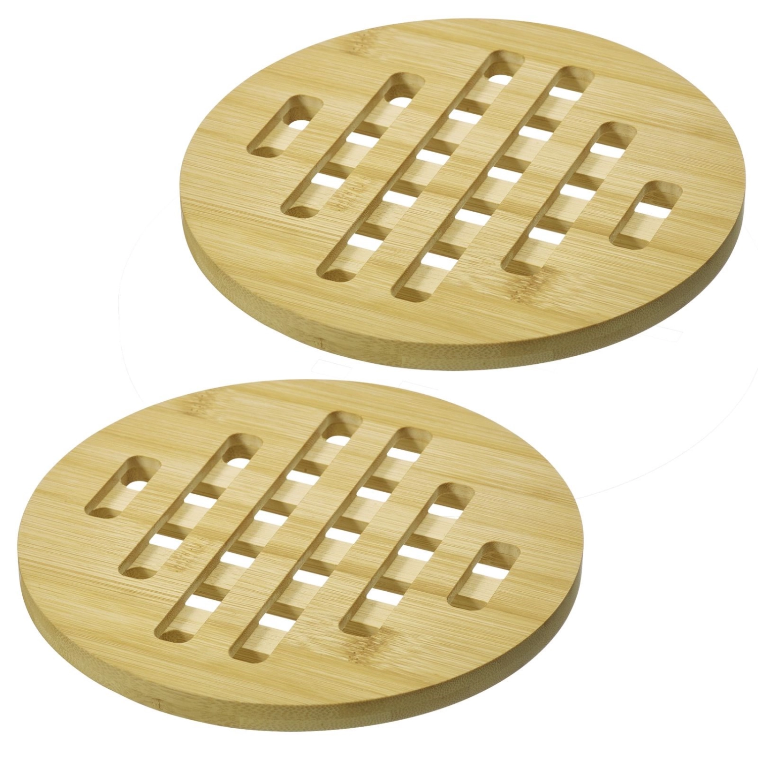 Set de 2 dessous de verre ronds tapas et friends, d20cm