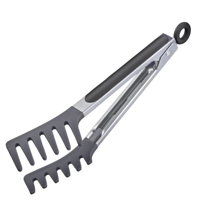 Pince à buffet fork silicone mini, 25.5cm