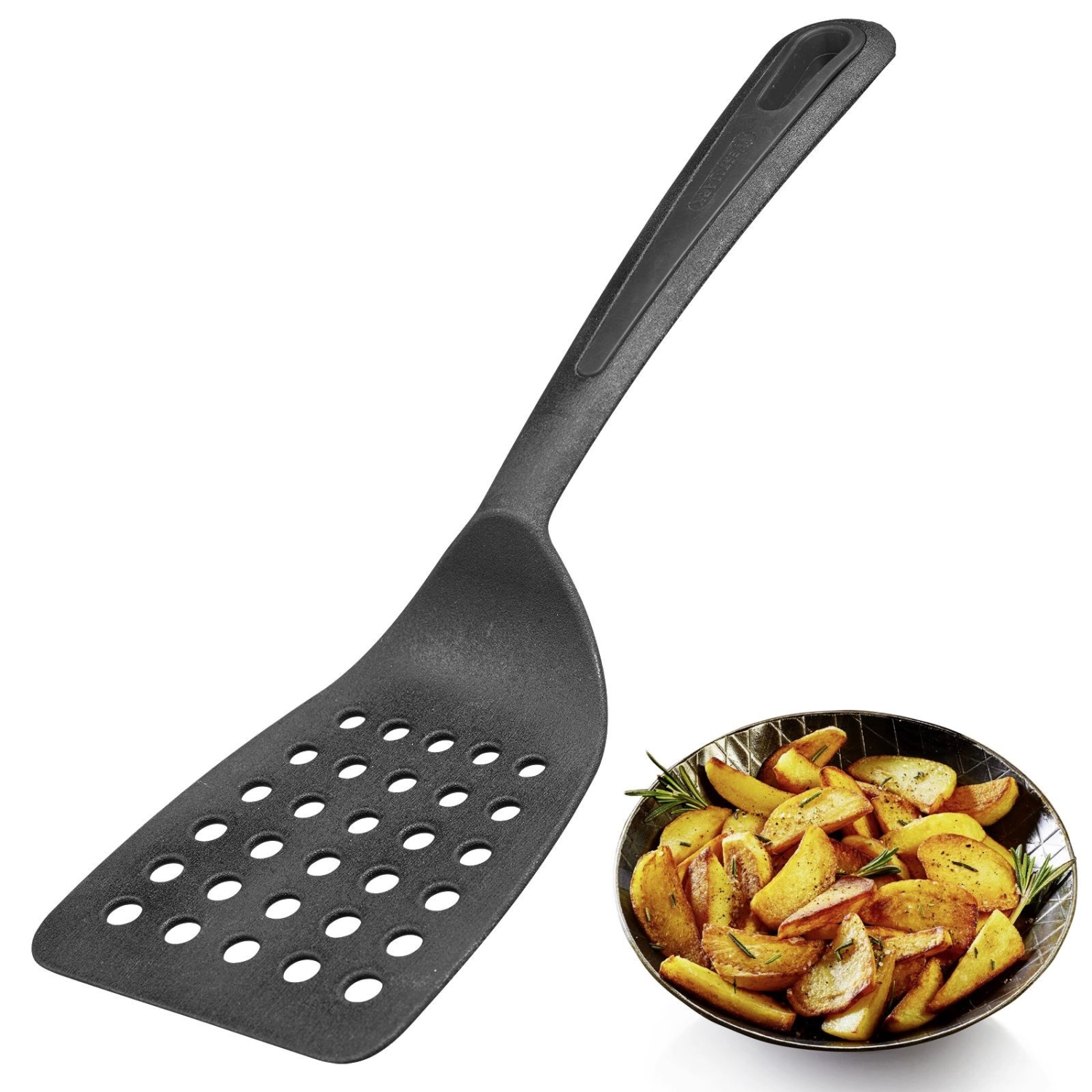 Spatule gentle plus avec grand manche perforé