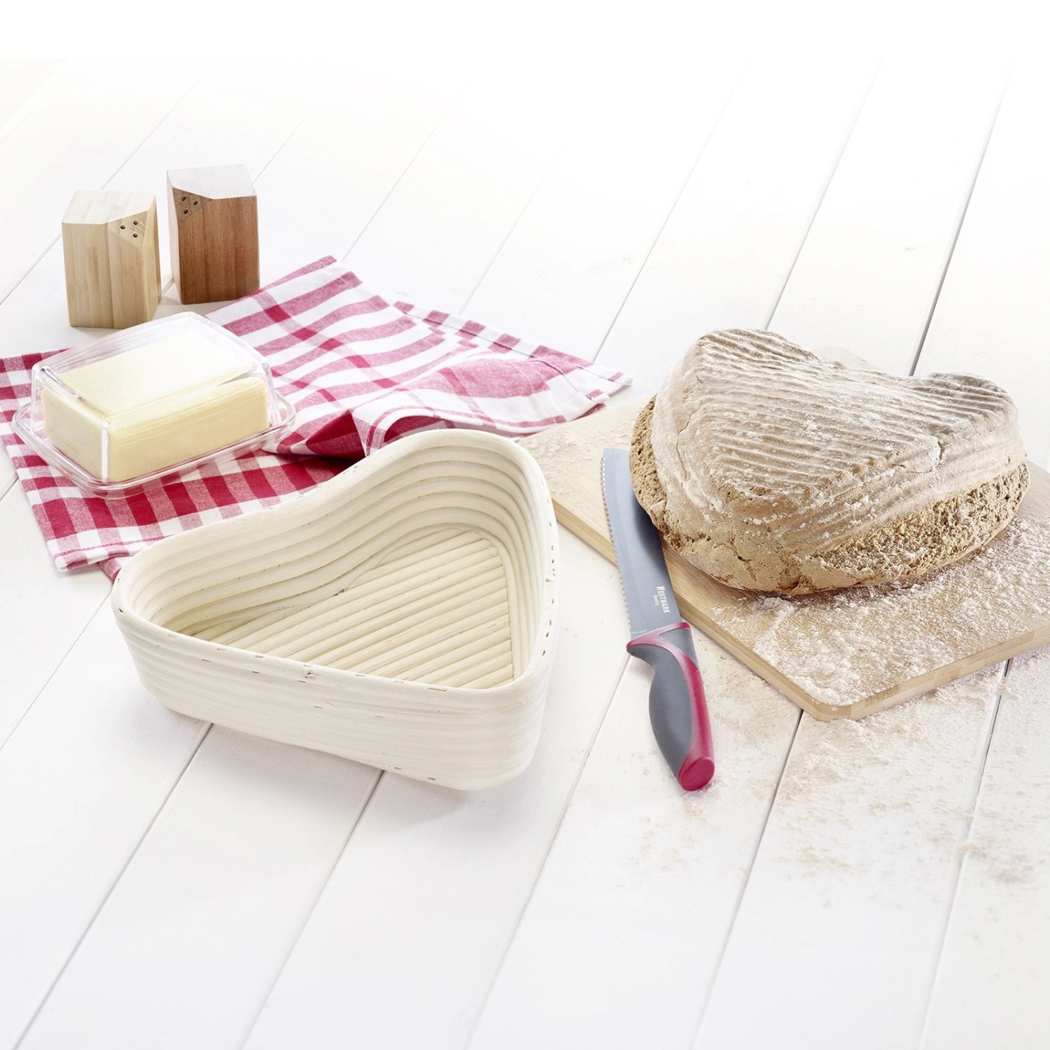 Set Gärkorb mit Bezug