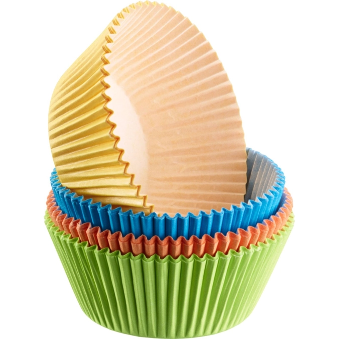 80 Stk. Muffin Papier-Backförmchen